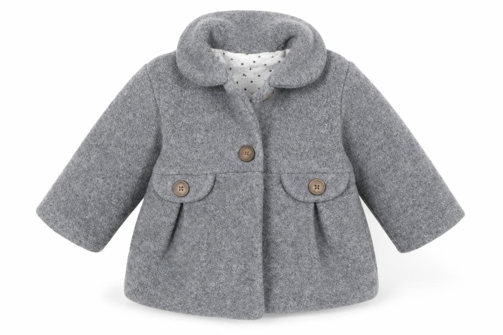 NEXT Baby Grey   Basic Jacket Jacket Size 6-9 Months