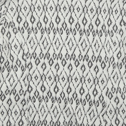 Soon Womens White Geometric  Jacket  Size 16