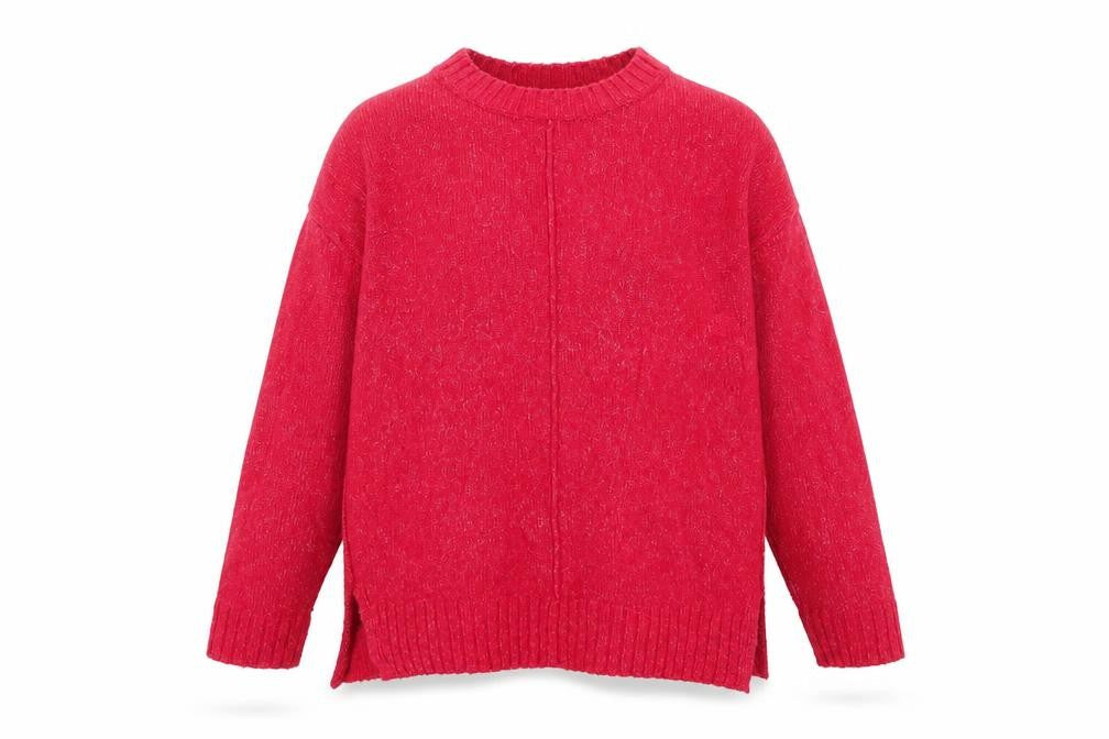 Marks & Spencer Mens Pink Round Neck  Acrylic Pullover Jumper Size M