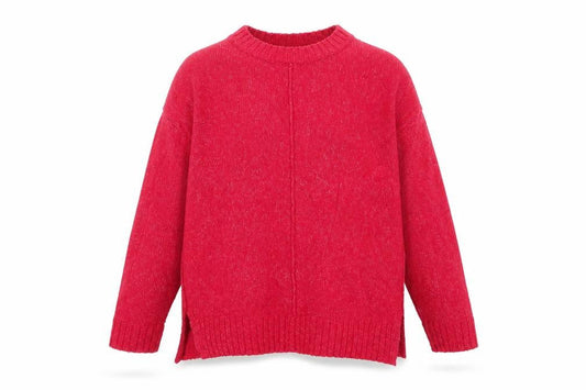 Marks & Spencer Mens Pink Round Neck  Acrylic Pullover Jumper Size M
