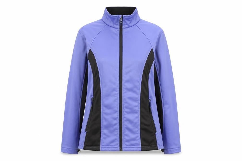 Crivit Outdoor Womens Purple   Jacket  Size M  Zip - Size 14/16