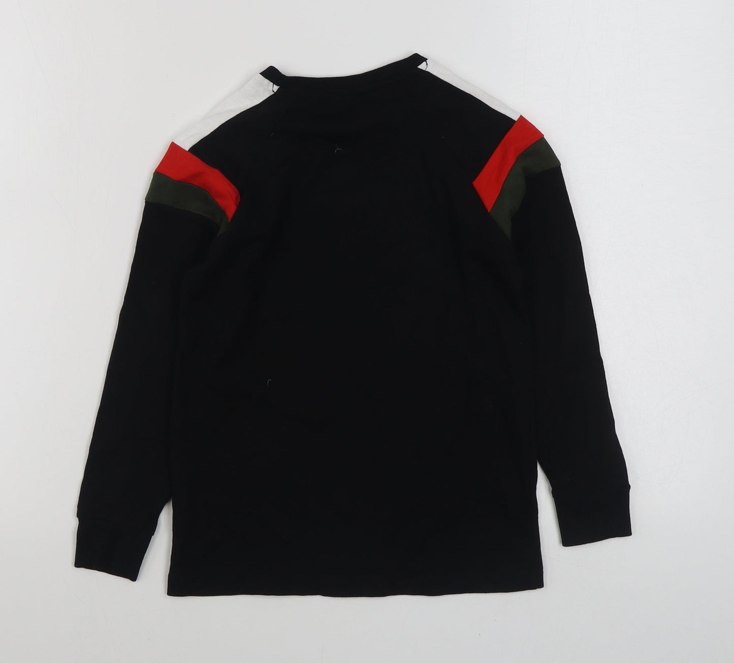 NEXT Boys Black  100% Cotton Pullover Sweatshirt Size 8 Years  Pullover