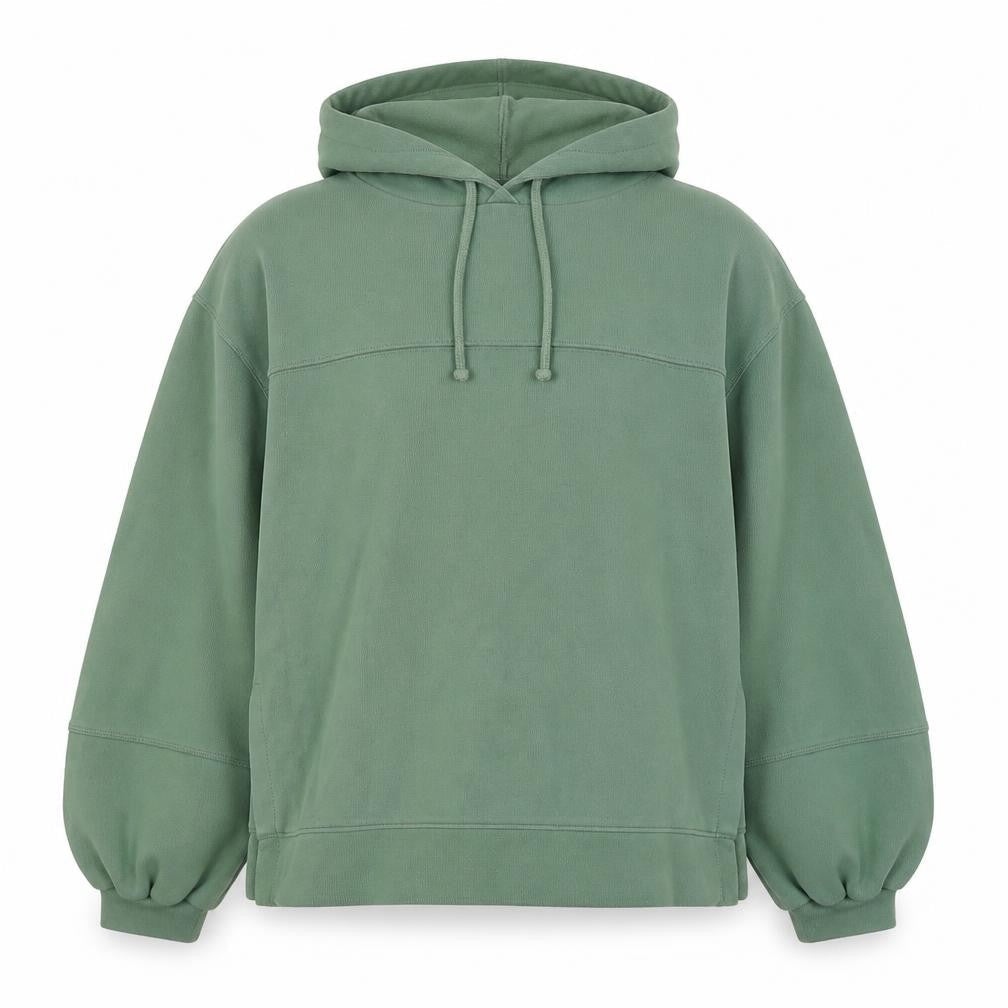 Topshop Womens Green  Viscose Pullover Hoodie Size S  Pullover