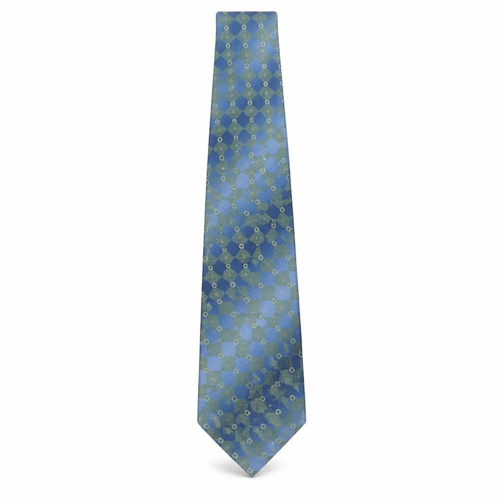 Lloyd Attree & Smith Mens Multicoloured Plaids & Checks Polyester Pointed Tie One Size