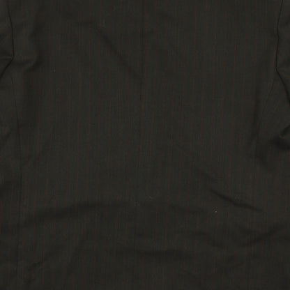Chatsworth Mens Green Striped Wool Jacket Suit Jacket Size 42