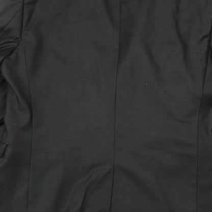 Butler & Webb Mens Grey Polyester Jacket Suit Jacket Size 42
