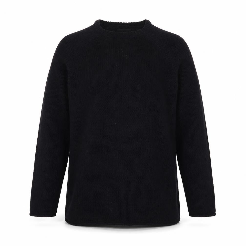 Dissident Mens Black Round Neck  Polyester Pullover Jumper Size M