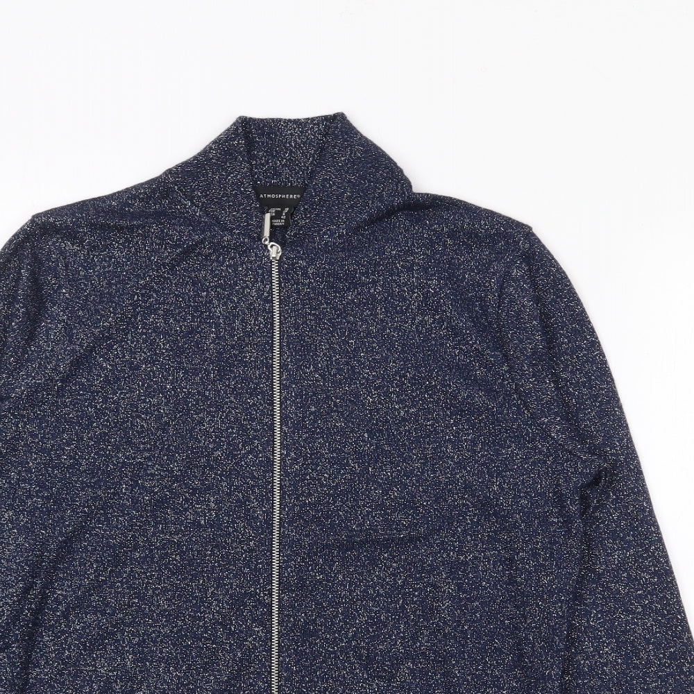 Atmosphere Womens Blue   Jacket  Size 10  Zip