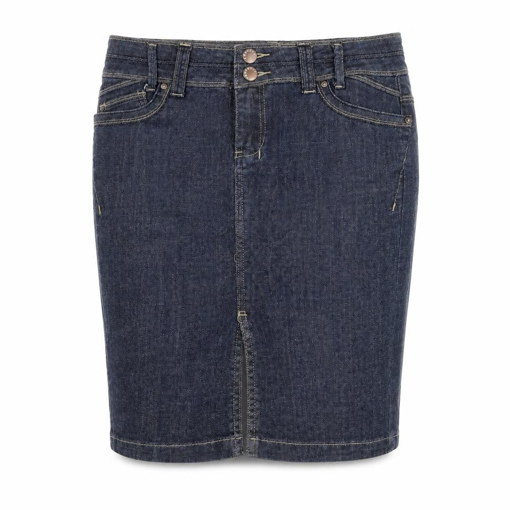 Yes Yes Womens Blue  Cotton Straight & Pencil  Size 12   Zip