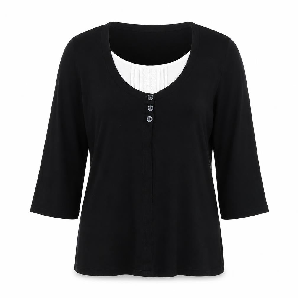 Marks & Spencer Womens Black Round Neck  Viscose Cape Jumper Size 12