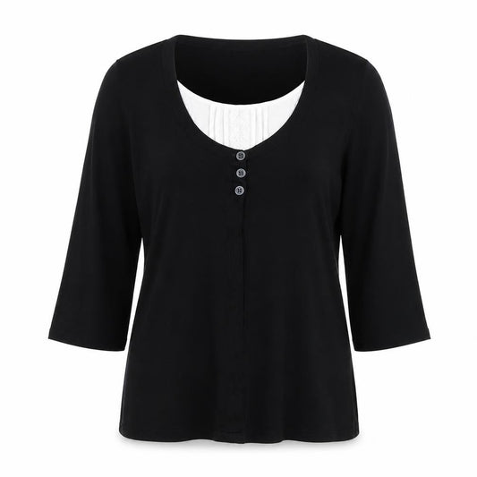 Marks & Spencer Womens Black Round Neck  Viscose Cape Jumper Size 12