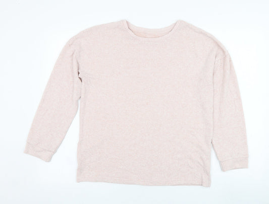 Primark Womens Pink  Polyester Pullover Sweatshirt Size 10  Pullover