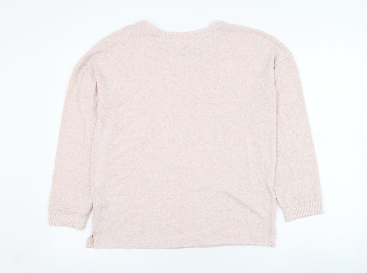 Primark Womens Pink  Polyester Pullover Sweatshirt Size 10  Pullover