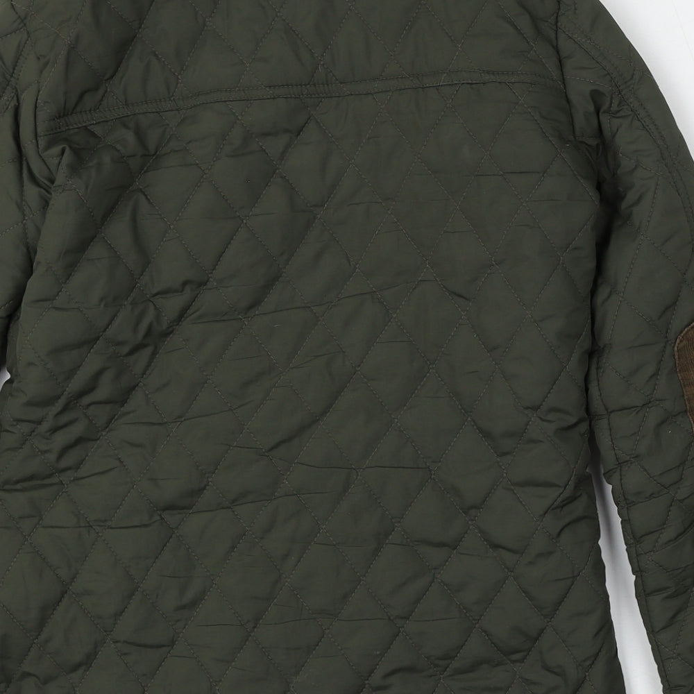 Denim Co Womens Green   Jacket  Size 8  Zip