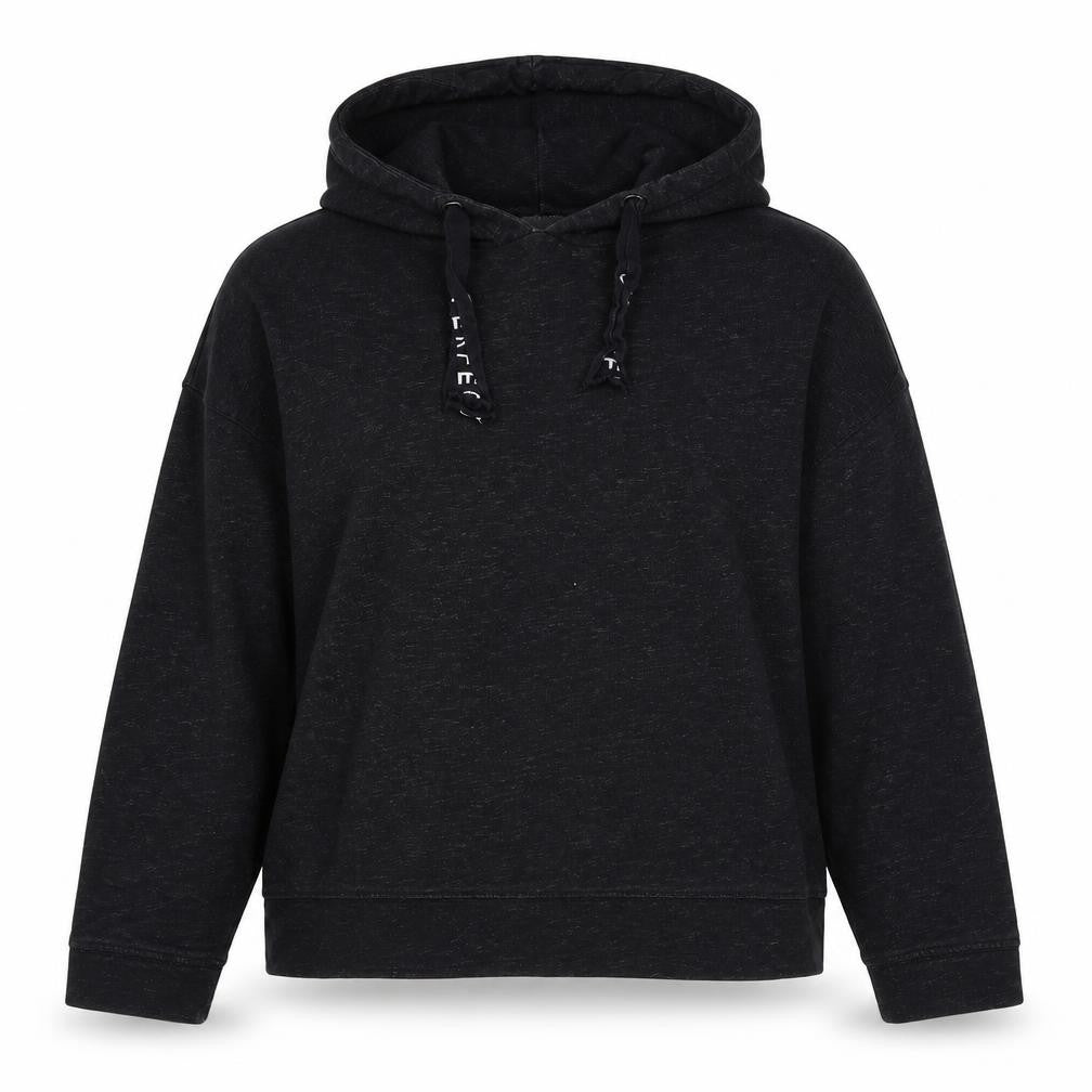 LOGG Womens Black  Polyester Pullover Hoodie Size M  Tie