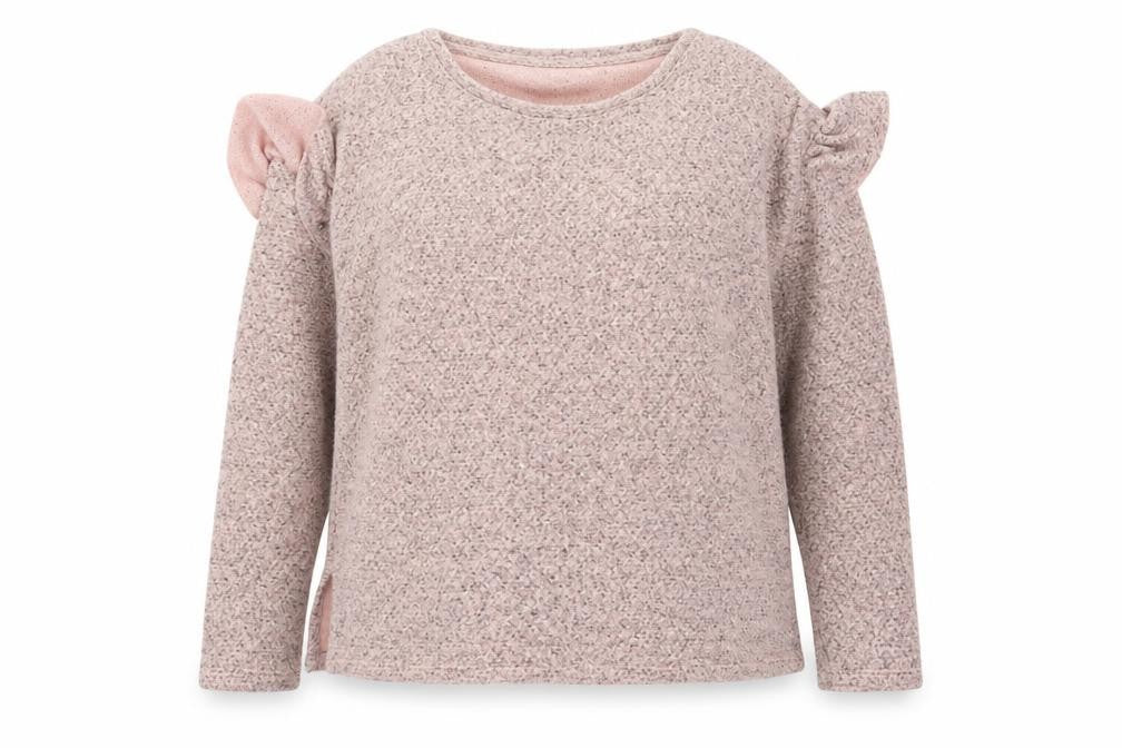 F&F Womens Pink Round Neck  Acrylic Pullover Jumper Size 8