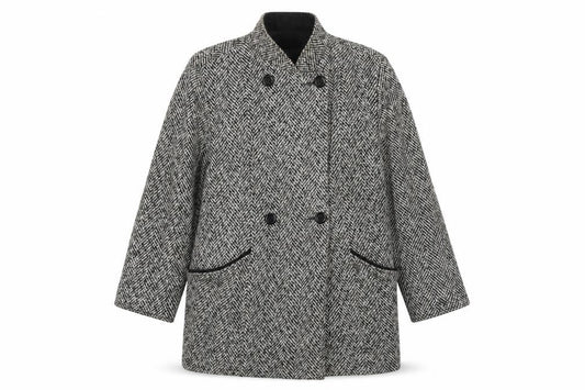 Debenhams Womens Black   Parka Coat Size 14  Button