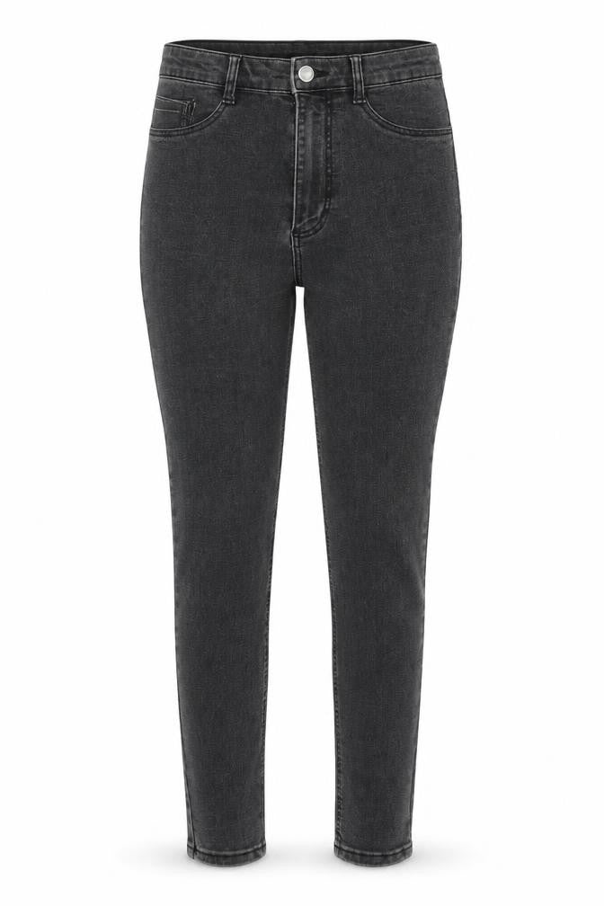Zara Womens Black  Polyester Straight Jeans Size 8 L29 in Regular Zip