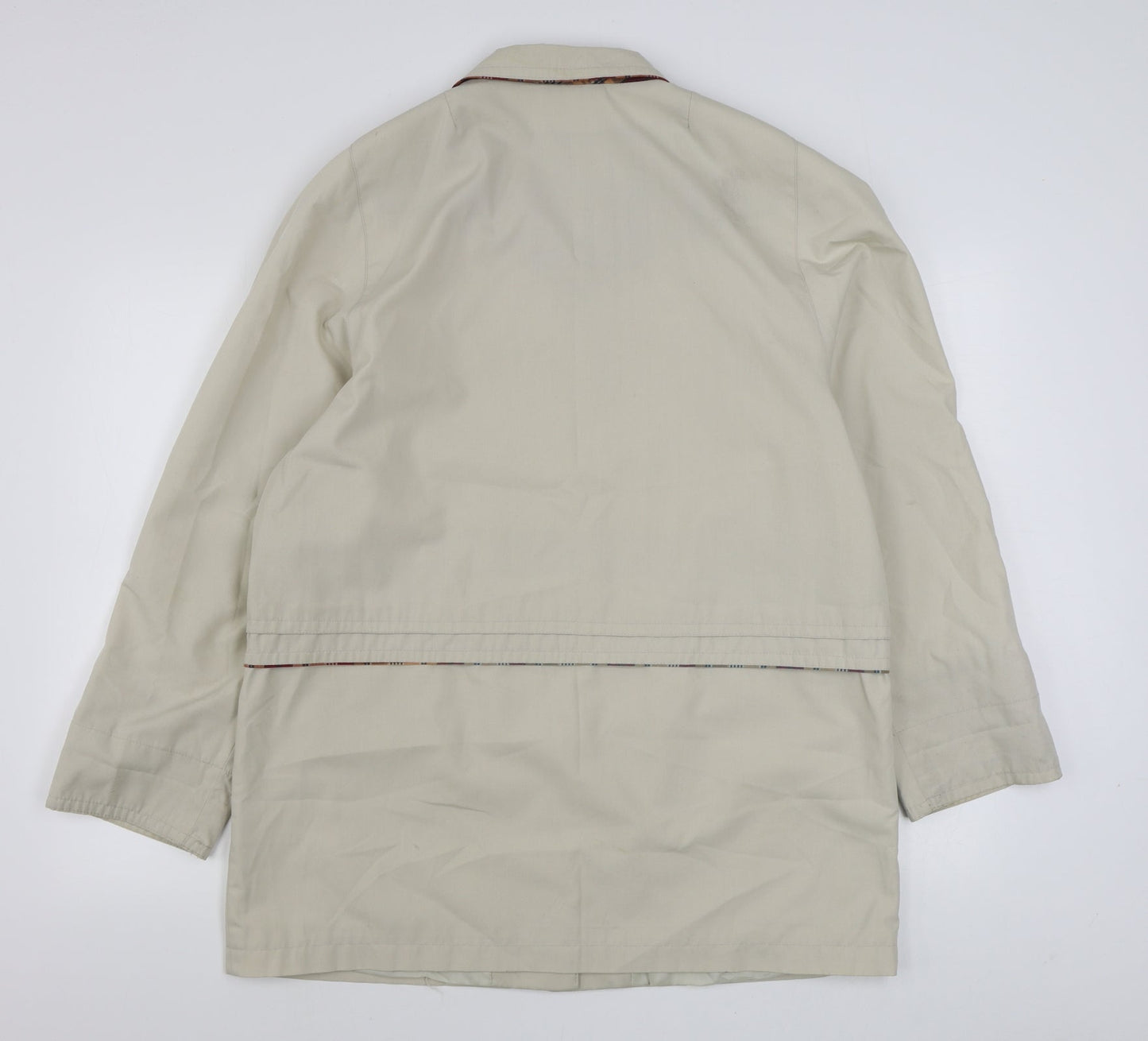 Compliments Womens Beige   Jacket  Size 14  Button