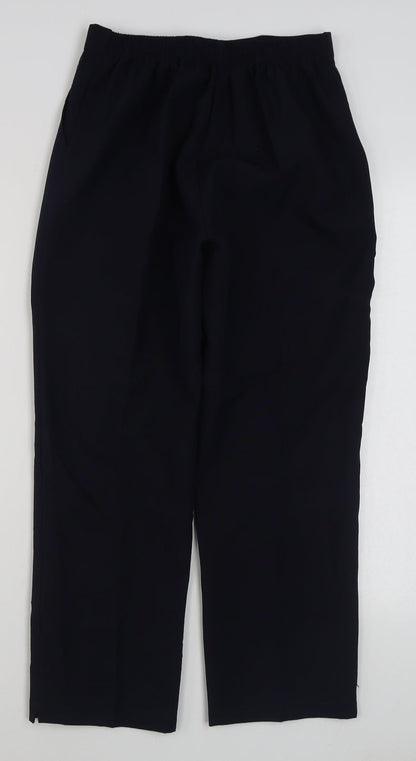 Preworn Womens Blue  Polyester Trousers  Size 12 L25 in Regular
