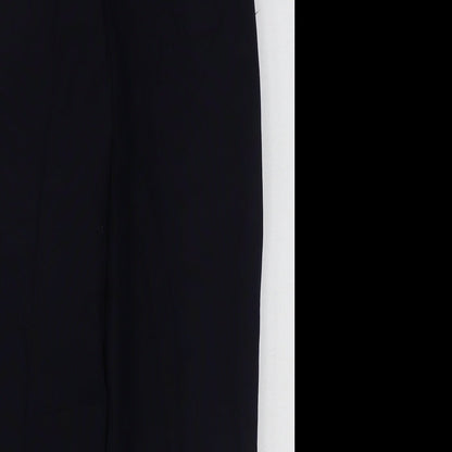 Preworn Womens Blue  Polyester Trousers  Size 12 L25 in Regular