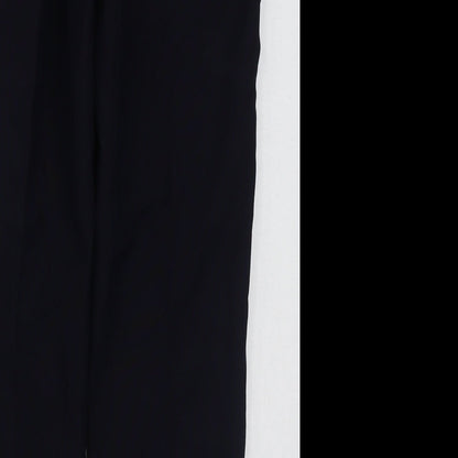 Preworn Womens Blue  Polyester Trousers  Size 12 L25 in Regular
