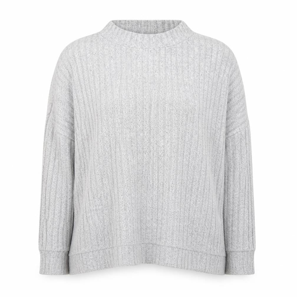 Marks & Spencer Womens Grey Round Neck  Polyester Pullover Jumper Size 16