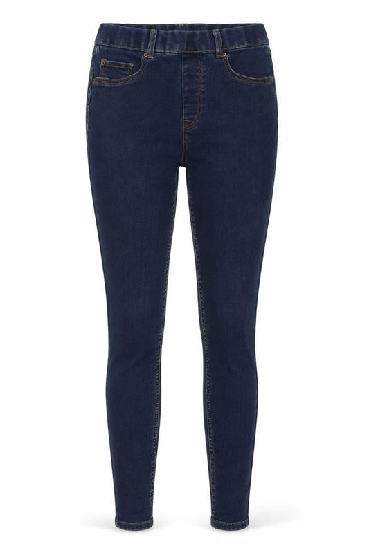 New Look Womens Blue  Cotton Skinny Jeans Size 8 L21 in Regular