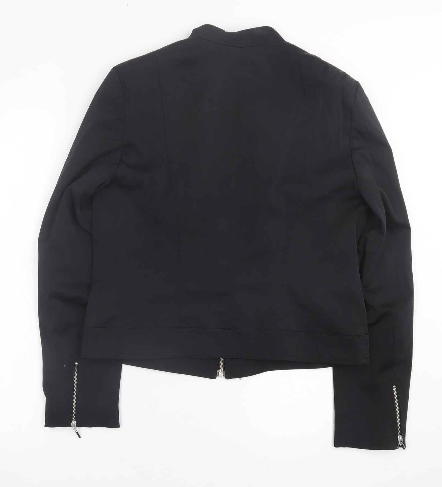 Dorothy Perkins Womens Black   Jacket  Size 14  Zip