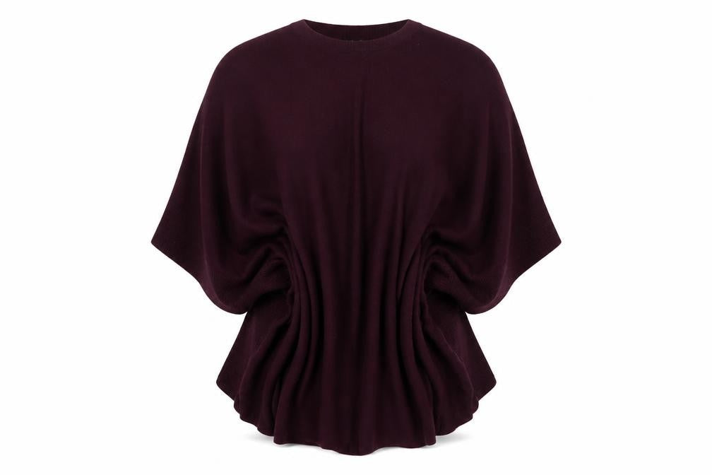 Autograph Womens Purple Round Neck  Modacrylic Pullover Jumper Size 12