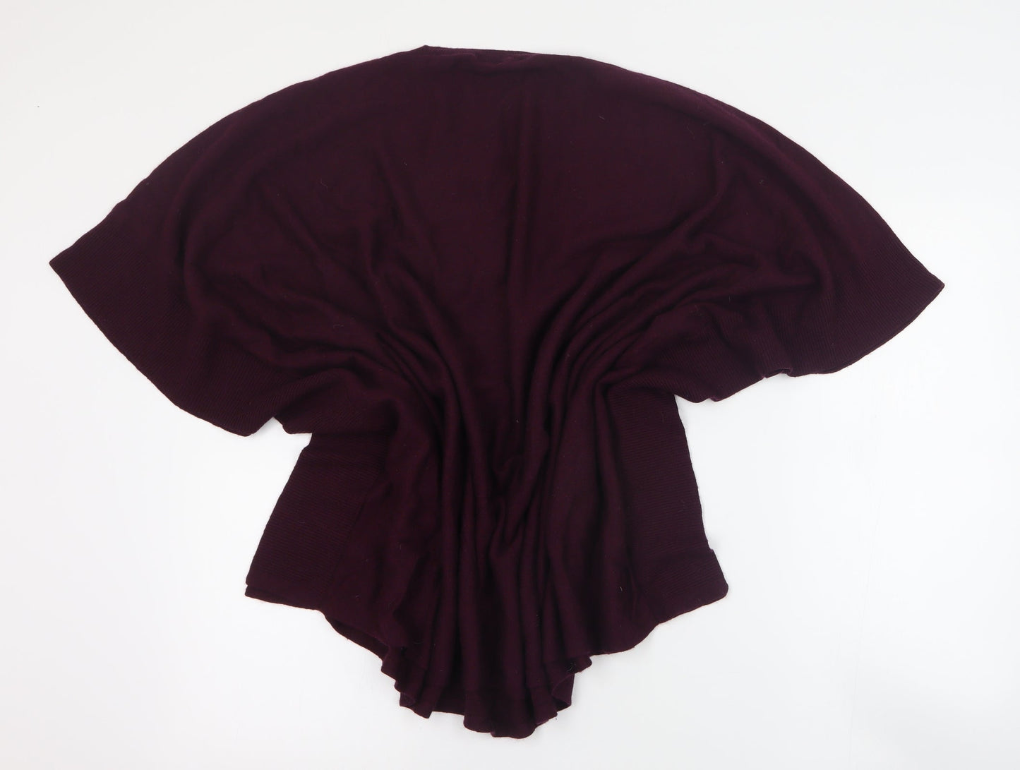 Autograph Womens Purple Round Neck  Modacrylic Pullover Jumper Size 12