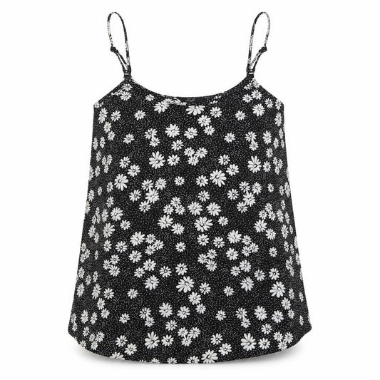 F&F Womens Multicoloured Floral Polyester Camisole Blouse Size 8 Round Neck