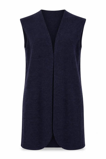 Daisy Eldridge Womens Blue V-Neck  Polyester Cardigan Jumper Size S