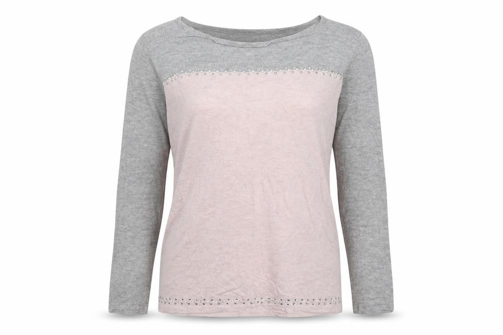NEXT Womens Multicoloured Round Neck  Cotton Pullover Jumper Size 6