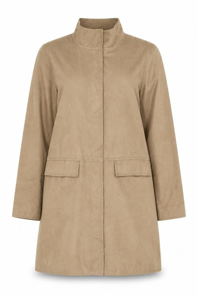Preworn Womens Beige   Jacket  Size 12  Button