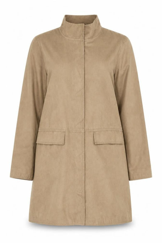 Preworn Womens Beige   Jacket  Size 12  Button