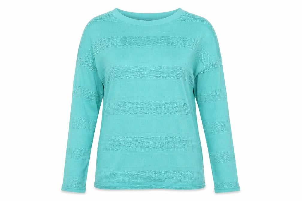 NEXT Womens Green Crew Neck  Polyester Pullover Jumper Size 10