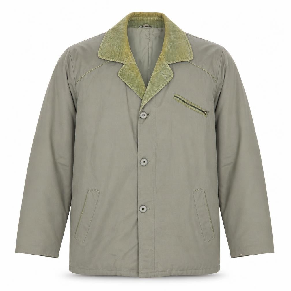 Greenwoods Mens Green   Jacket Coat Size L  Zip