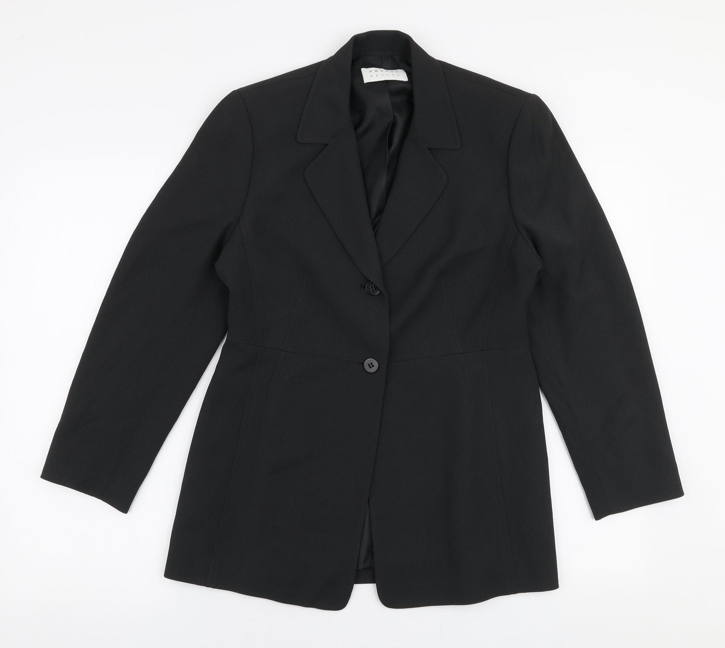 Precis Womens Grey   Jacket Blazer Size 12  Button