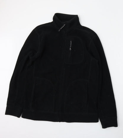 Preloved Sand Stone Mens Black   Jacket  Size S  Zip - Front