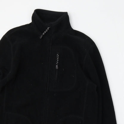 Preloved Sand Stone Mens Black   Jacket  Size S  Zip - Detail