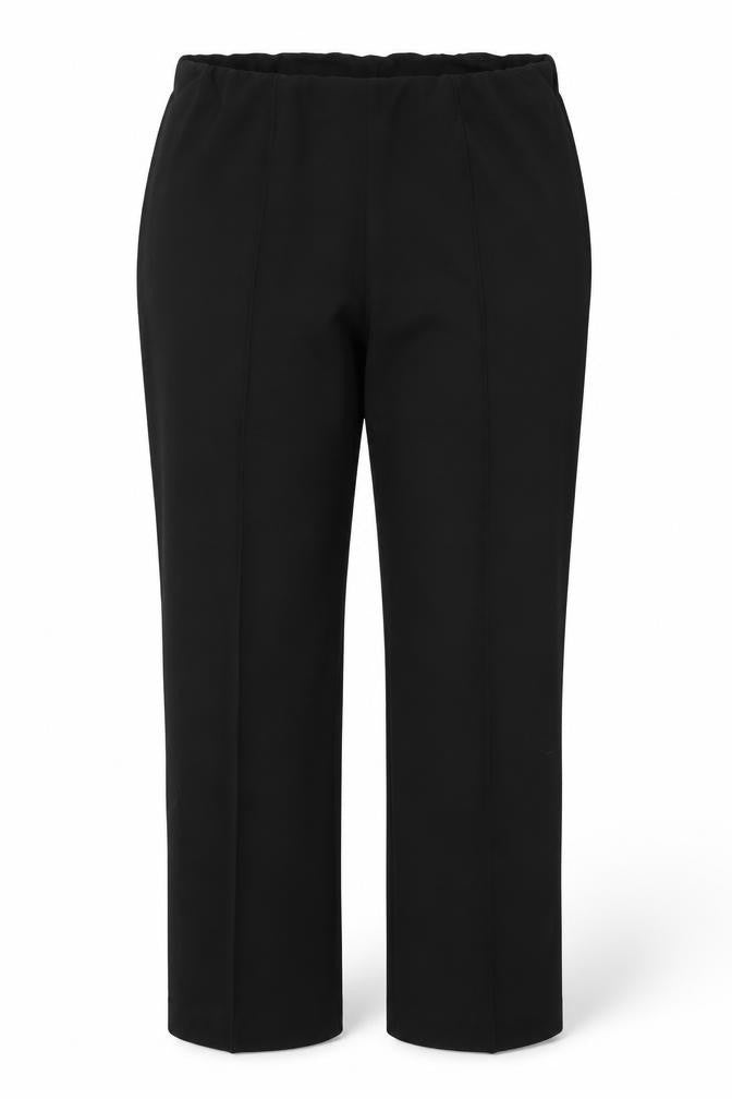 Classic Womens Black  Polyester Trousers  Size 14 L27 in Regular