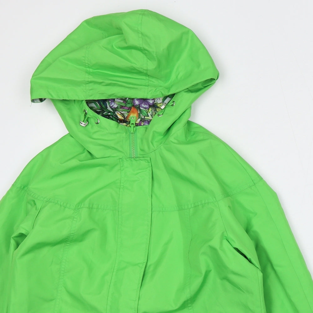 Centigrade Womens Green   Anorak Jacket Size S  Zip