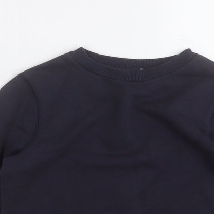 Tu Boys Blue  Cotton Pullover Sweatshirt Size 5 Years