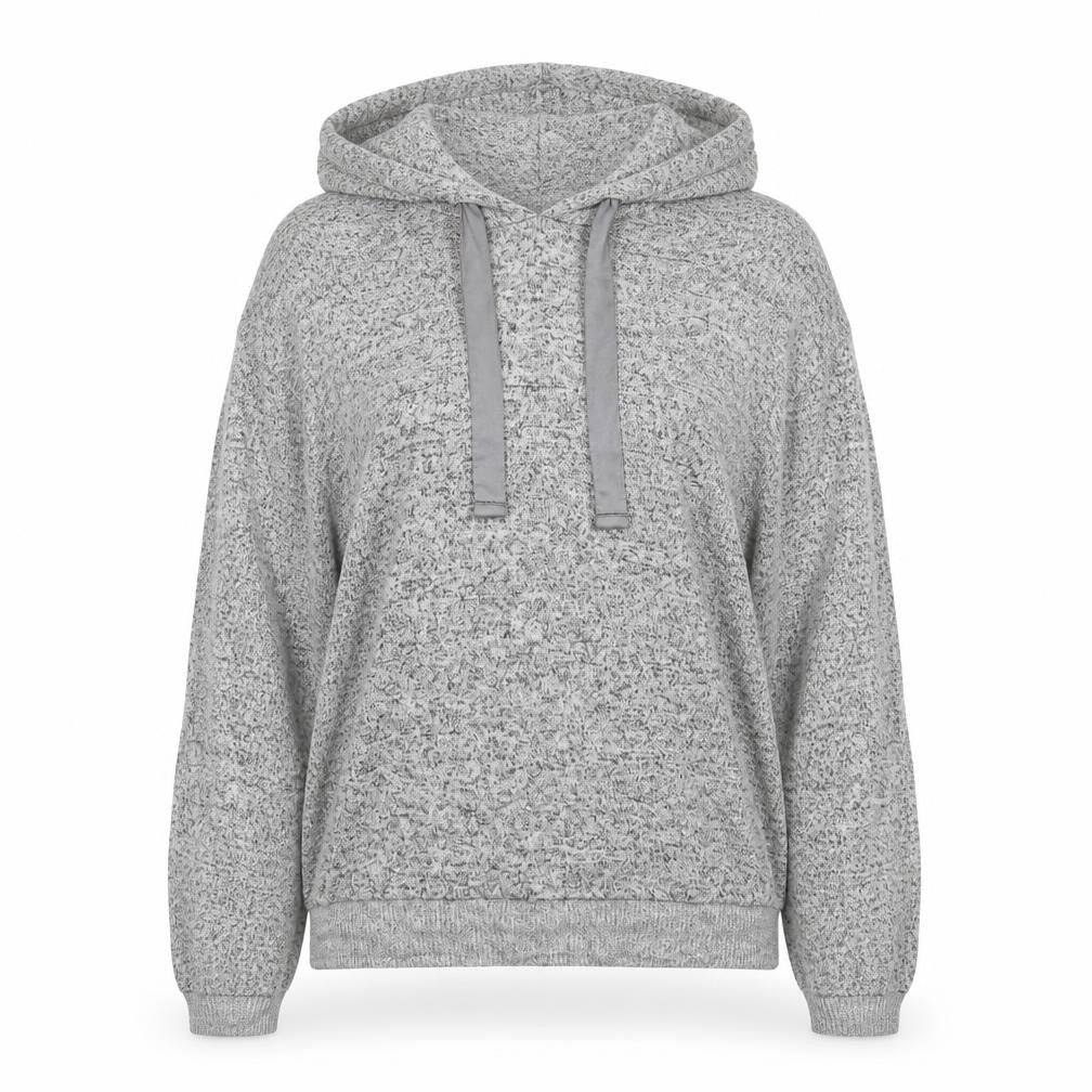 NEXT Womens Grey  Viscose Pullover Hoodie Size S