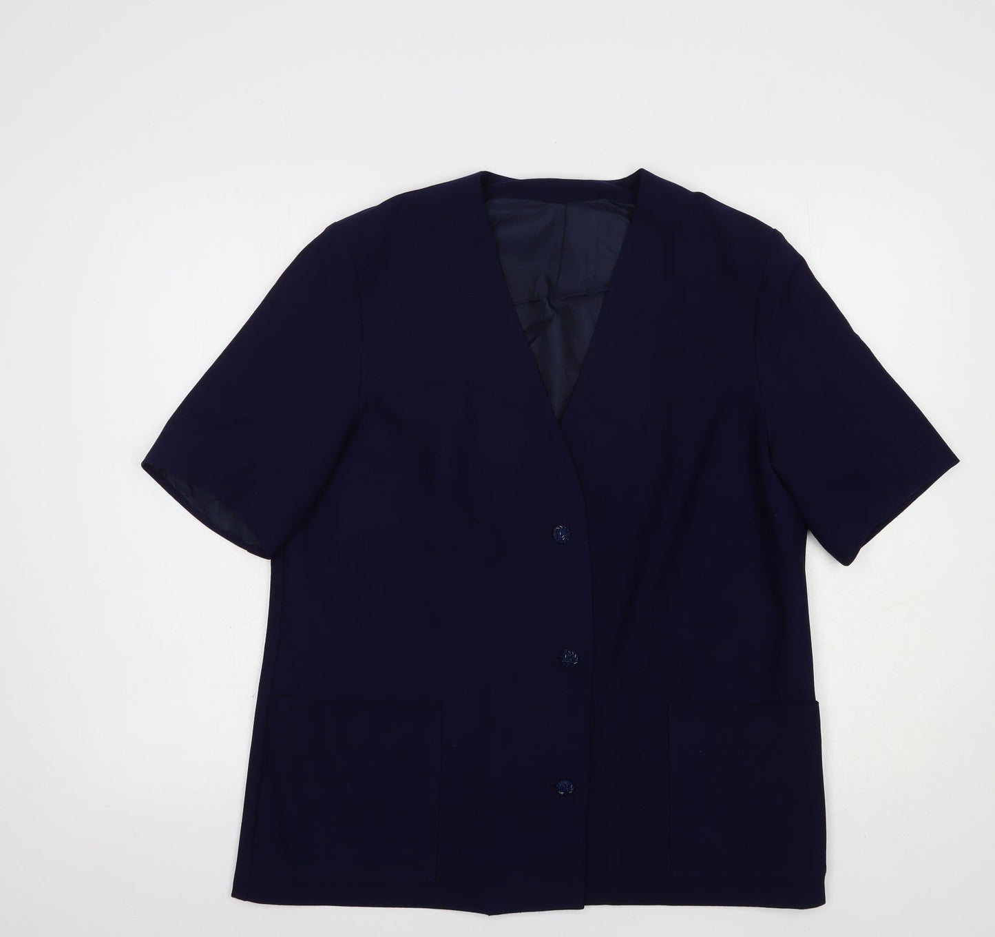 Gordon Wyatt Womens Blue   Jacket Blazer Size 18  Button