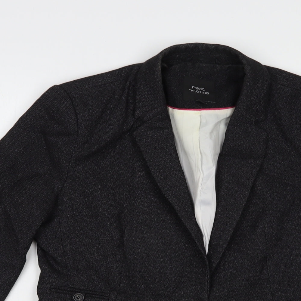 NEXT Womens Grey   Jacket Blazer Size 12  Button