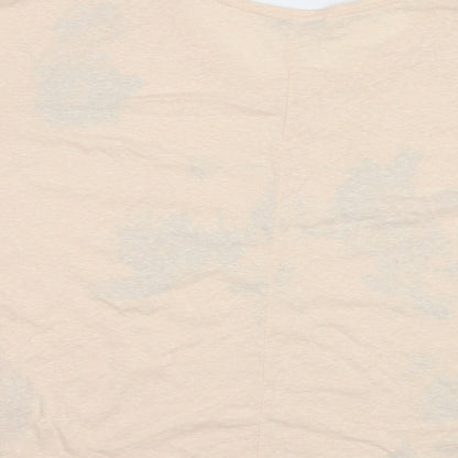 ESPRIT Womens Pink  Polyester Basic Blouse Size S V-Neck