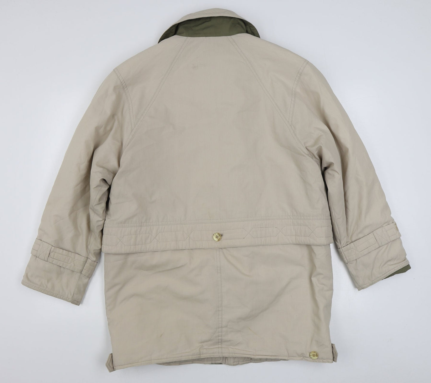 House of Fraser Womens Beige   Jacket  Size 14  Zip