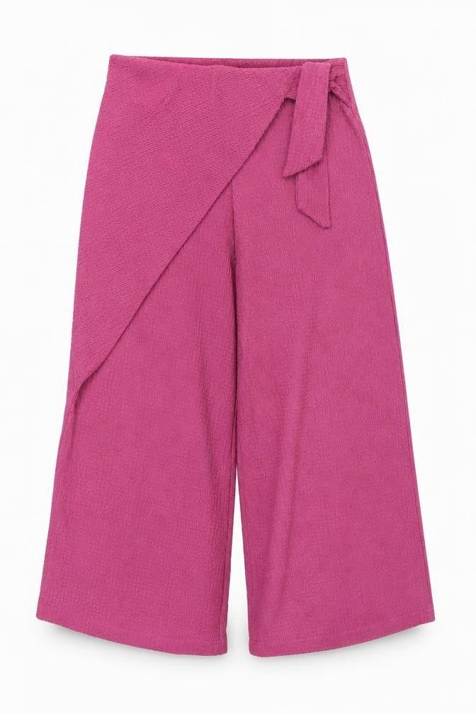 TU Girls Pink  Polyester Carrot Trousers Size 8 Years  Regular Pullover